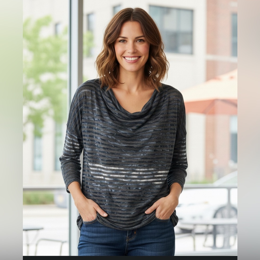Michael Stars Scoop Neck Blouse